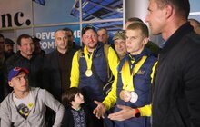 Фото 7: До Львова прибули чемпіони Ігор Нескорених-2018