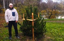 Фото 1: 10 дерев уже висадили у Франківському районі в межах акції «Подаруй місту дерево»