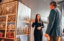Фото 8: У Львові відкрили виставку, присвячену пошкодженій росіянами архітектурній пам’ятці Харкова – Держпрому (відео)