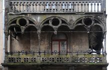 Фото 7: Відреставровано наріжний балкон у будинку на вул. Генерала Чупринки, 50−52: з міського бюджету на роботи виділено більше 1,5 млн грн