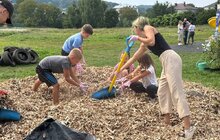 Фото 4: У Лисиничах облаштовували екопростір у межах Майстерні міста