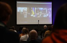 Фото 20: Щоб надавати якісні послуги під час війни: понад 200 працівників ЦНАП приїхали до Львова на Всеукраїнський форум