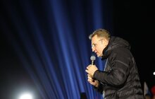 Фото 5: У Львові в пам’ять про українських Героїв у небо запустили символічні світлові промені