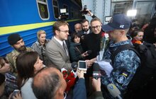 Фото 10: У Львові зустріли матроса Військово-морських сил України Андрія Оприска, якого незаконно утримували в Росії