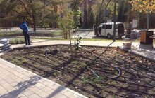 Фото 1: На вул. Генерала Чупринки облаштували новий громадський простір