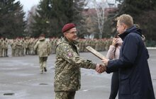Фото 14: Мер Львова привітав наших захисників з 80-ої бригади