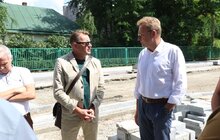 Фото 17: Ремонт вул. Пекарської на завершенні: підряднику залишається доробити дорожнє покриття і благоустрій