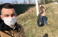 Фото 8: В рамках ініціативи «Я допомагаю місту» до прибирання сьогодні долучилось 20 волонтерів