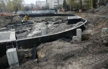Фото 6: У Львові триває відновлення озера на вул. Панча