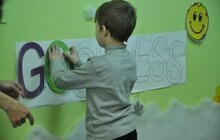 Фото 6: В дітей з багатодітних родин відбувся урок доброти
