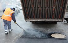 Фото 8: У Львові протягом двох днів випробовують чеську технологію ремонту дорожнього покриття (ямкового ремонту) із застосуванням інфра-термо-червоних пальників