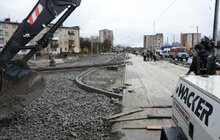 Фото 9: У Львові тривають завершальні роботи перед відкриттям трамвайної лінії на Сихів