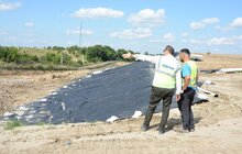 Фото 24: На Грибовицькому полігоні ТПВ технічна рекультивація перейшла до наступного етапу