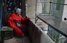 Фото 16: У будинку-пам’ятці архітектури на вул. Генерала Чупринки, 50-52 розпочато реставрацію наріжного балкону