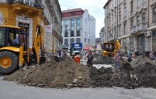 Фото 7: «Замість асфальту будемо забруковувати цю дорогу», - А.Садовий про ремонт вул Куліша