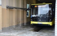 Фото 7: Комунальне АТП № 1 дезінфікує всі автобуси, які виходять на маршрути