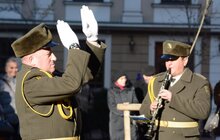 Фото 2: День Збройних Сил України у Львові: на пл. С. Яворського виступив оркестр академії сухопутних військ