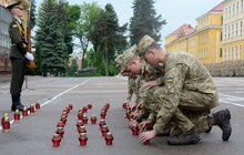 Фото 23: На території Національної академії сухопутних військ імені гетьмана Петра Сагайдачного відбулись поминальні заходи