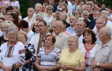 Фото 9: У День Незалежності «Дударик» виконав в центрі Львова акафіст