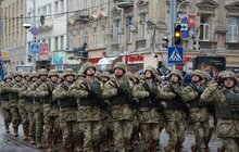 Фото 8: У Львові відбувся військовий парад до Дня Збройних Сил України