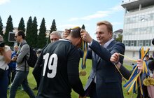 Фото 46: Мер Львова привітав переможців благодійного футбольного матчу за «Кубок Львова»