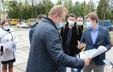 Фото 1: На території школи в Дублянах облаштують громадський простір і басейн