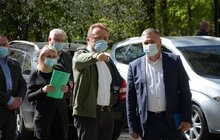 Фото 8: Андрій Садовий оглянув будинок на вул. Виговського, де вчора сталась пожежа