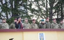 Фото 22: У Львові відбулись урочисті заходи, приурочені святкуванню Дня військової частини А0284 (80-ої окремої десантно-штурмової бригади)