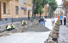 Фото 1: «До кінця місяця дорога вже буде повністю відкрита для проїзду», - А. Садовий про вул. Акад. О. Богомольця