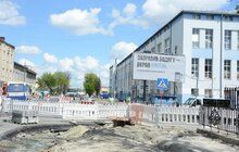 Фото 22: Ремонт вул. Б. Хмельницького: на ділянці від вул. Липинського до вул. Кукурудзяної вже нанесено два шари асфальту