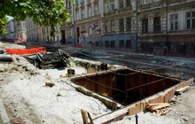 Фото 3: У Львові тривають роботи з реконструкції вул. Мечникова на ділянці від вул. Пекарської до вул. Личаківської