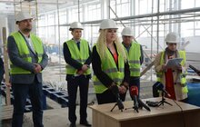 Фото 19: Реконструкцію трамвайного депо на вул. Промислова, 29 планують завершити у серпні цього року