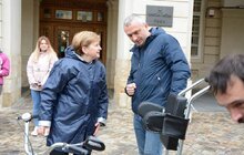 Фото 4: У Львові вперше провели позачергове засідання виконавчого комітету на велосипедах