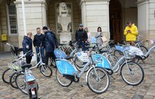 Фото 8: У Львові вперше провели позачергове засідання виконавчого комітету на велосипедах