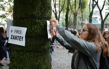 Фото 20: Сьогодні у Львові студенти різних вишів взяли участь в масштабній акції солідарності із бранцями Кремля «Хода солідарності. Волю заручникам Кремля!»