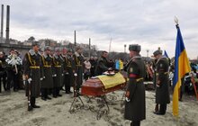 Фото 10: Львів попрощався з Героєм з АТО з Тарасом Стельмахом