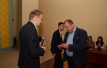 Фото 14: З нагоди Дня енергетика мер Львова привітав трудові колективи «Львівтеплоенерго» та «Залізничнетеплоенерго»