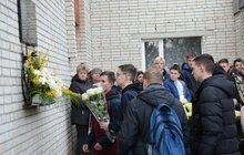 Фото 22: У Львові відкрили меморіальну дошку учаснику АТО Мар’яну Найді