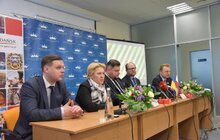 Фото 23: Офіційна церемонія відкриття нових авіасполучень Львів-Гданськ, Львів-Катовіце та Львів-Дортмунд авіакомпанії WizzAir