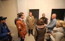 Фото 14: Міський голова Львова разом з юними «посадовцями» оглянув будівництво Молодіжного центру
