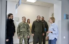 Фото 9: Центр рекрутингу української армії, який перший в Україні відкрили у Львові, відвідали Міністр оборони та Головнокомандувач ЗСУ