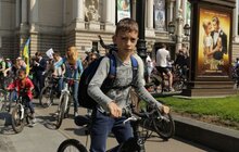 Фото 9: До відзначення Всеукраїнського Велодня приєднався міський голова Львова