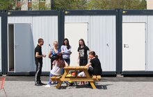 Фото 15: У Львові відкрили друге модульне містечко для переселенців