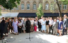 Фото 18: Сьогодні відкрили оновлену площу та ознакування в історичній єврейській дільниці Львова