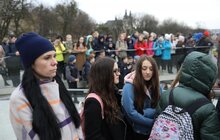 Фото 8: День Гідності та Свободи: на Меморіалі пам’яті Героїв Небесної Сотні запалили лампадки