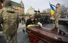 Фото 15: У Львові попрощались із загиблим на Сході 19-річним військовим