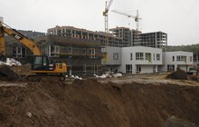 Фото 32: Мер Львова оглянув будівництво дитячого садочка на вулиці Малоголосківській