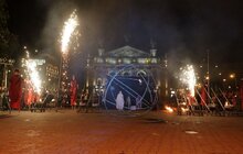 Фото 37: Театр «Воскресіння» організовував театралізоване дійство