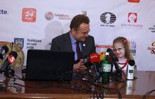 Фото 61: Перші ходи у Матчі за шахову корону зроблено