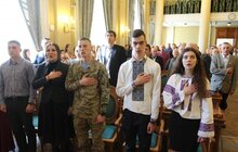 Фото 6: У Львові урочисто відзначили 28-му річницю підняття синьо-жовтого стягу над Ратушею
